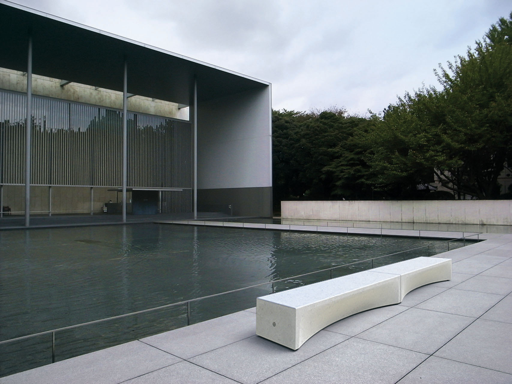 iBox HPC Concrete Bench 10 | id created, Inc.