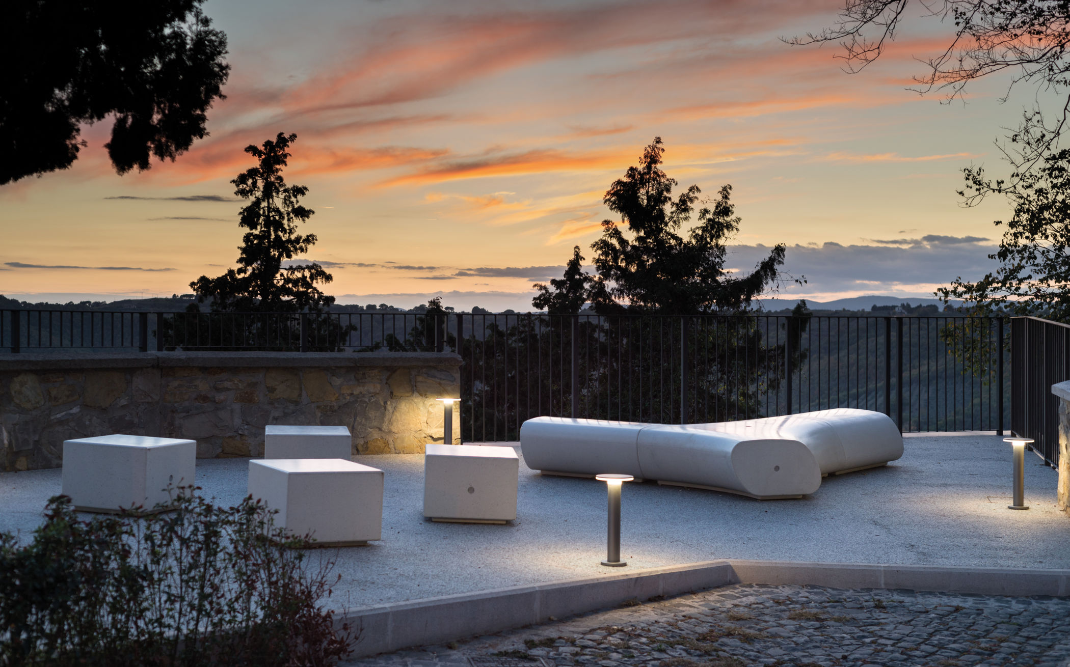 iBox HPC Concrete Bench 11 | id created, Inc.