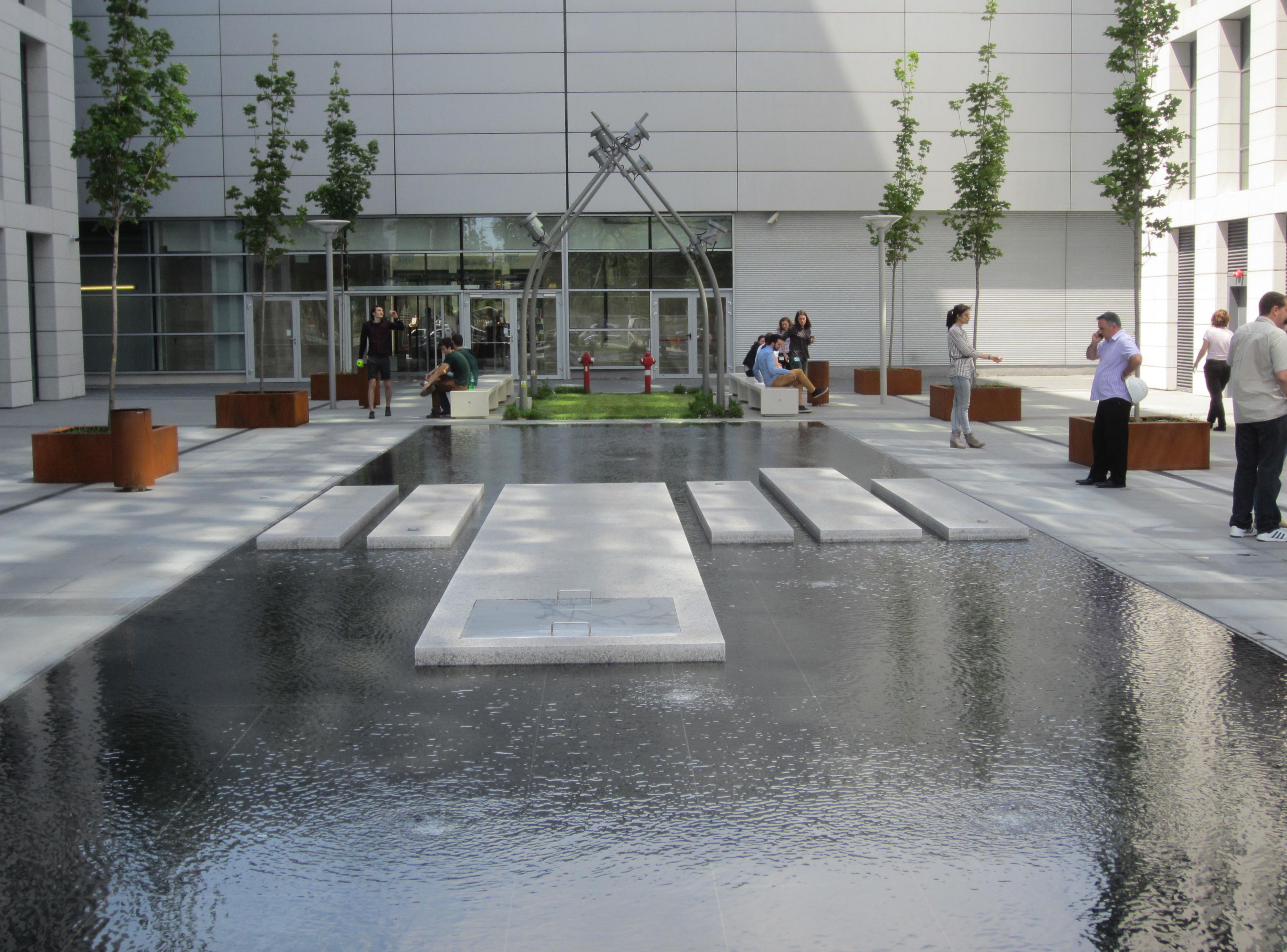 iBox HPC Concrete Bench 3 | id created, Inc.