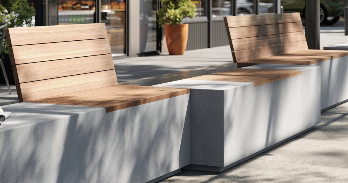 Modern Commercial Outdoor Seating Options | Spruce & Gander