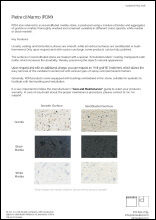 PDM Material Sheet