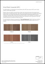 WPC Material Sheet
