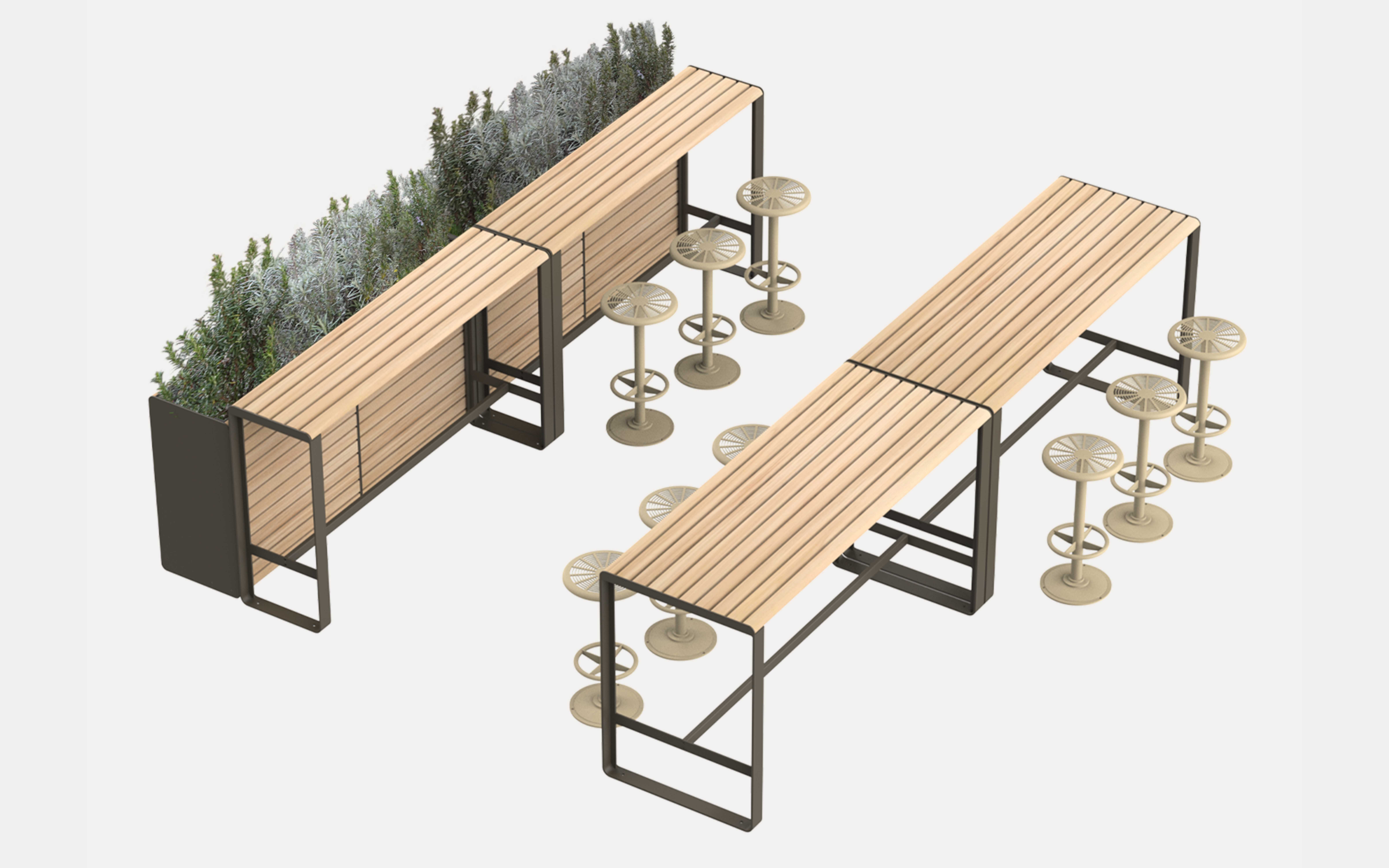 Linea Bar Table | Spruce & Gander