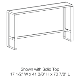 Linea Lookout Bar Table | Spruce & Gander