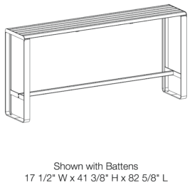 Linea Lookout Bar Table | Spruce & Gander