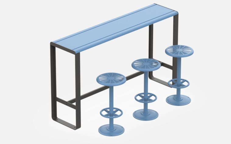 Linea Lookout Bar Table | Spruce & Gander